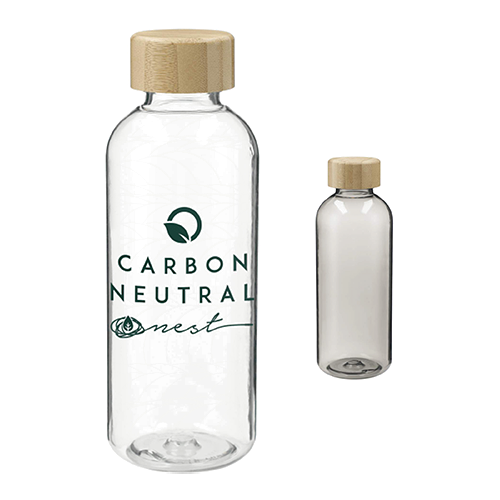Sona RPET Reusable Bottle w/ FSC® 100% Bamboo Lid 22oz