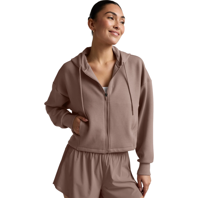 BEYOND YOGA SoftSpring Full Zip Hooded Jacket