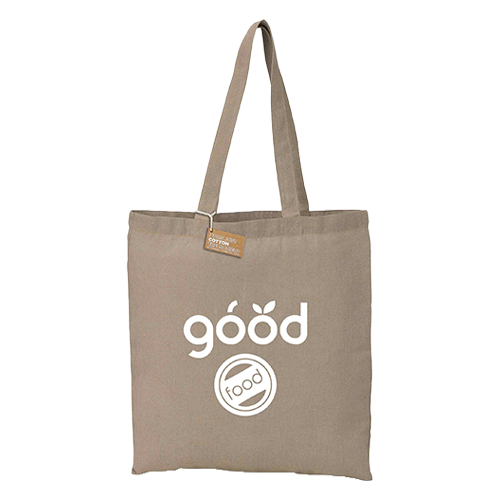 Eco-Friendly 5oz Recycled Cotton Twill Tote Bag