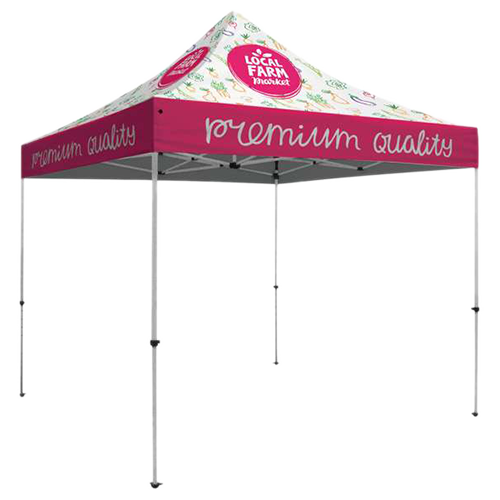 10' Deluxe Tent Kit (Full-Bleed Dye Sublimation)
