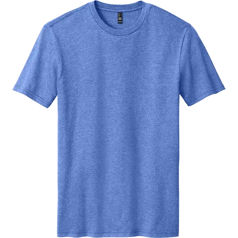Blue t-shirt on a white background