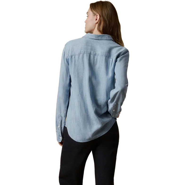 Faherty Tried & True Chambray Classic Shirt