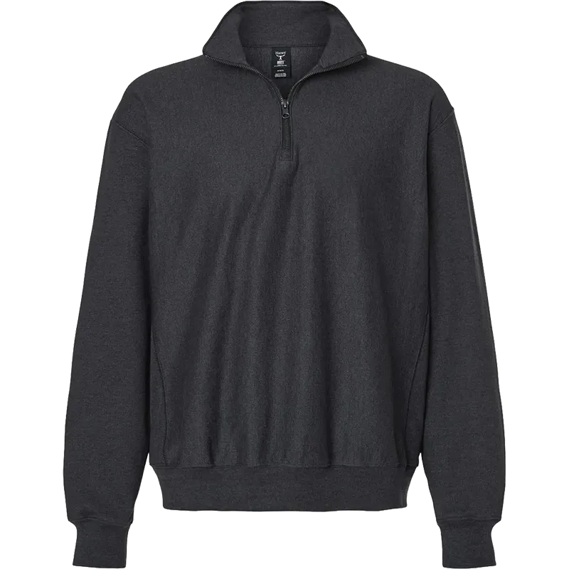 Hanes Beefy® Sweats Premium Heavyweight Quarter-Zip Sweatshirt