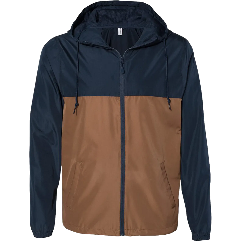 Lightweight Windbreaker Full-Zip Jacket