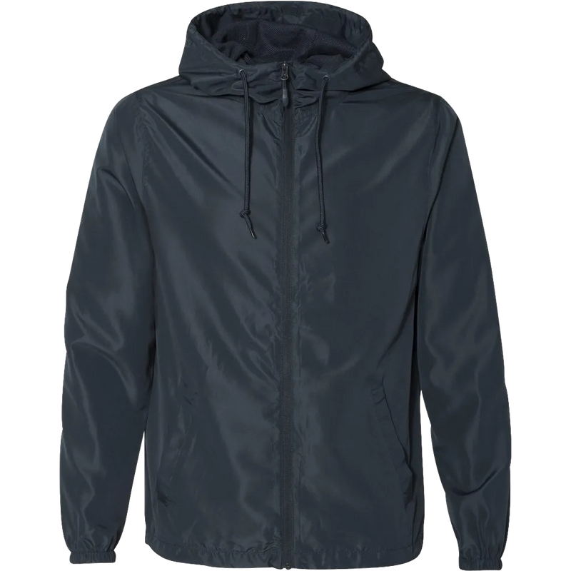 Lightweight Windbreaker Full-Zip Jacket