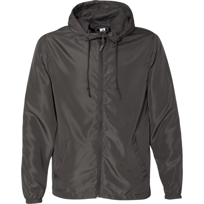 Lightweight Windbreaker Full-Zip Jacket
