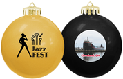 3¼" USA-Made Round Glossy Shatterproof Ornament