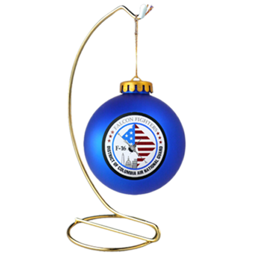 3¼" USA-Made Round Glossy Shatterproof Ornament