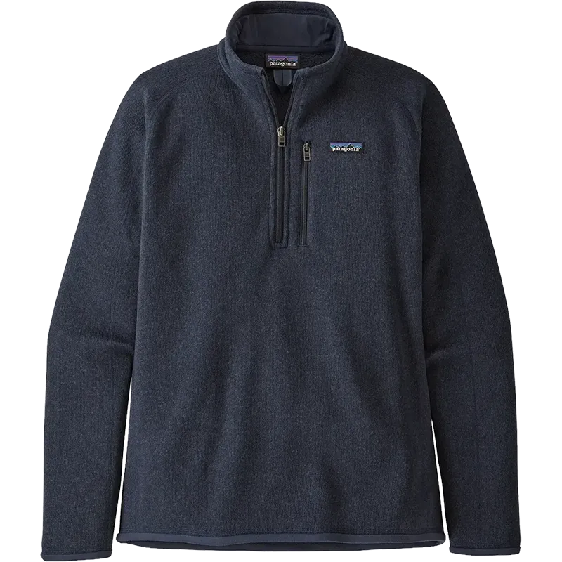Patagonia Better Sweater quarter-zip fleece pullover in new navy