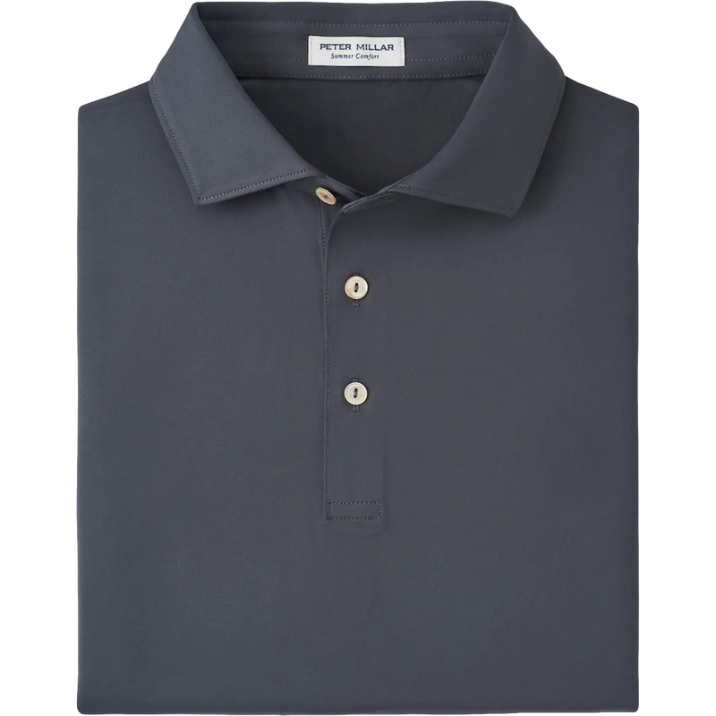 Peter Millar Solid Performance Polo - Self Collar