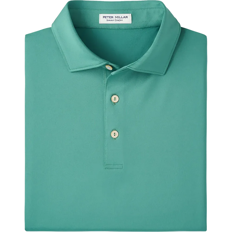Peter Millar Solid Performance Polo - Self Collar