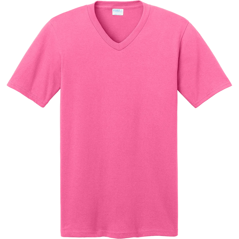 Port & Co™ Core Cotton V-Neck Tee