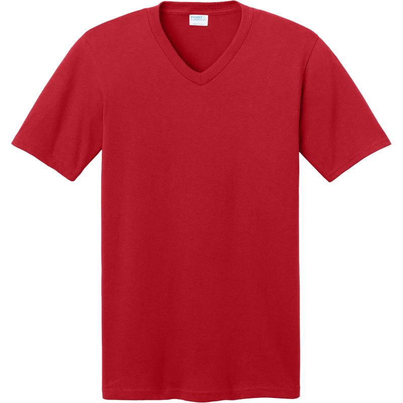 Port & Co™ Core Cotton V-Neck Tee