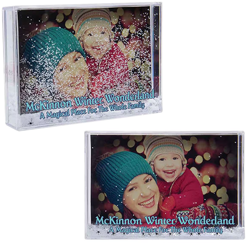 Snow Globe Photo Frame