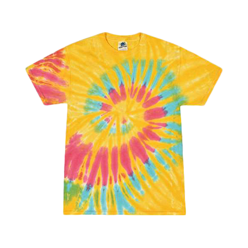 Colortone Multi-Color Tie-Dyed T-Shirt