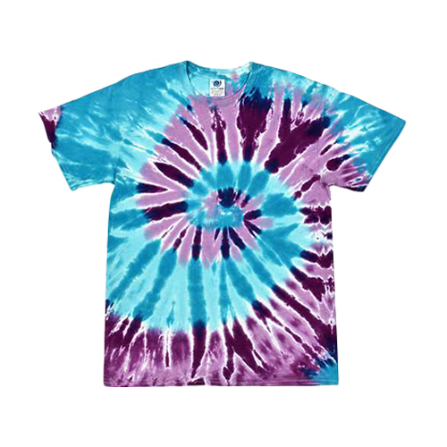 Colortone Multi-Color Tie-Dyed T-Shirt