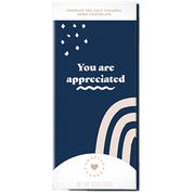 YOU ARE APPRECIATED Chocolate Filled Card