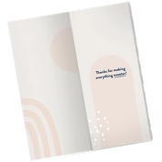 YOU ARE APPRECIATED Chocolate Filled Card