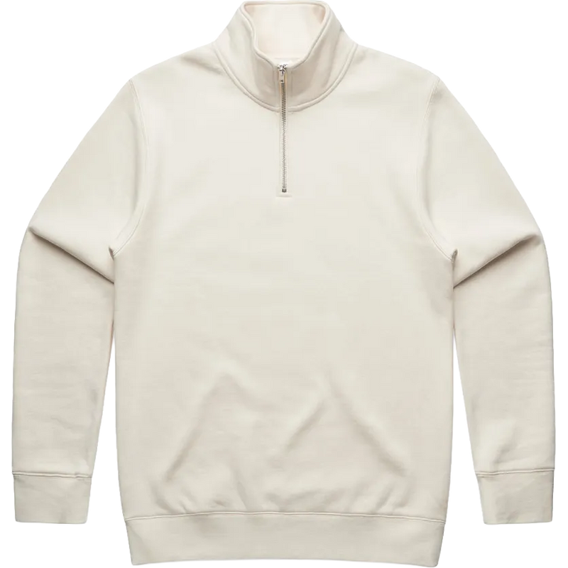 AS Colour Stencil Half Zip Crew