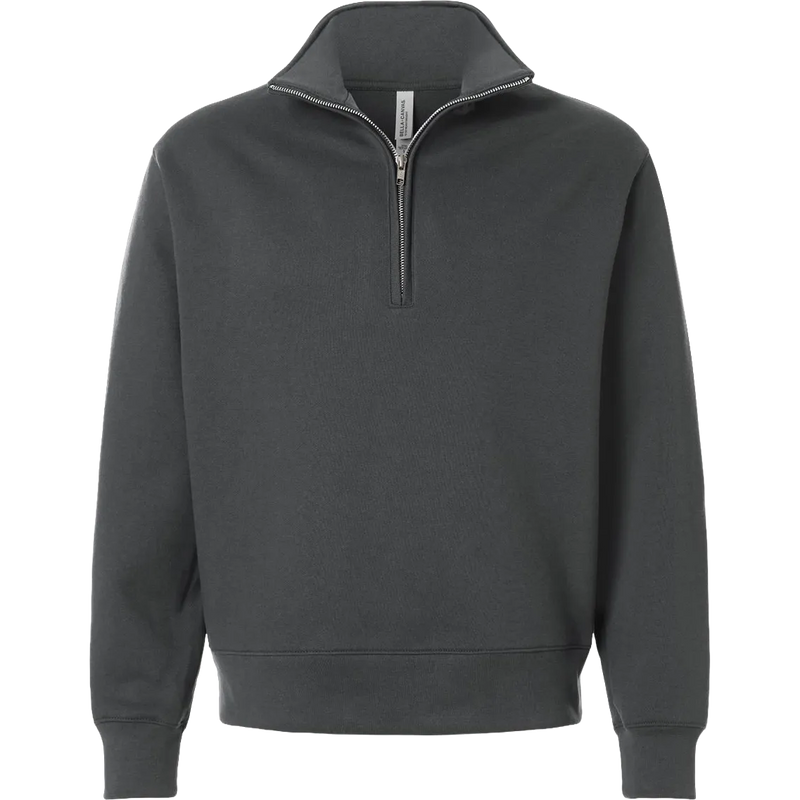 BELLA + CANVAS 10 oz Quarter-Zip Pullover Sweatshirt