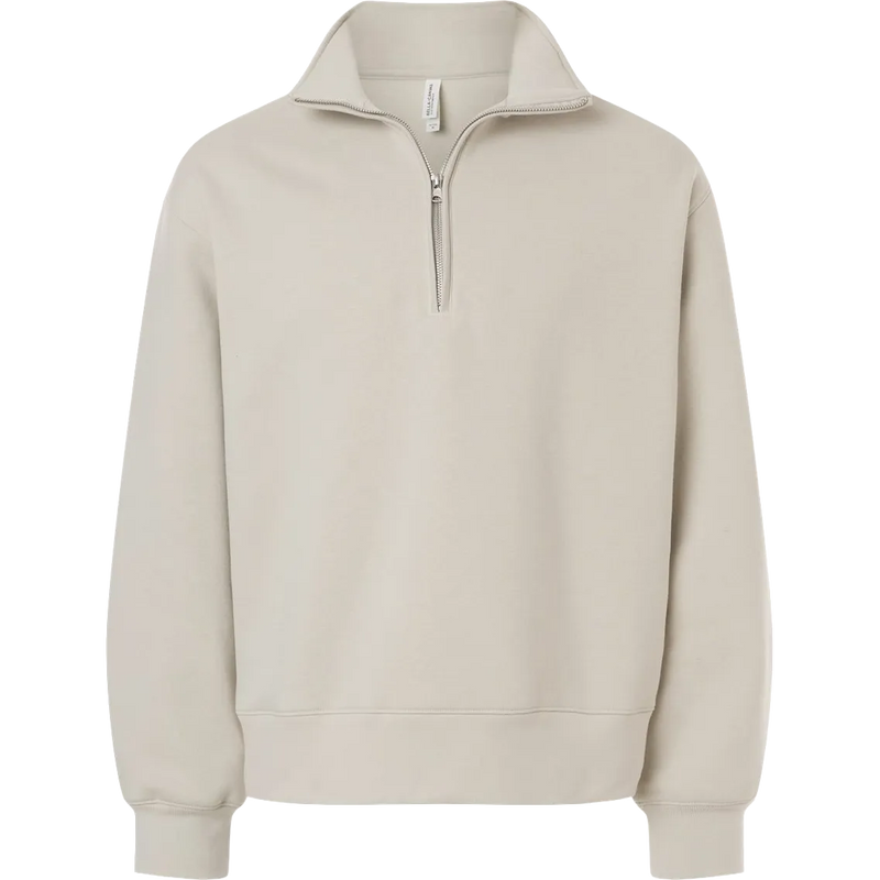BELLA + CANVAS 10 oz Quarter-Zip Pullover Sweatshirt