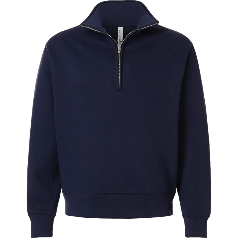 BELLA + CANVAS 10 oz Quarter-Zip Pullover Sweatshirt