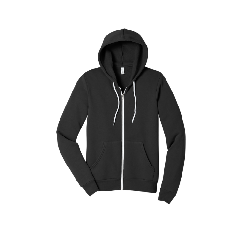 BELLA+CANVAS Sponge Fleece Full-Zip Hoodie