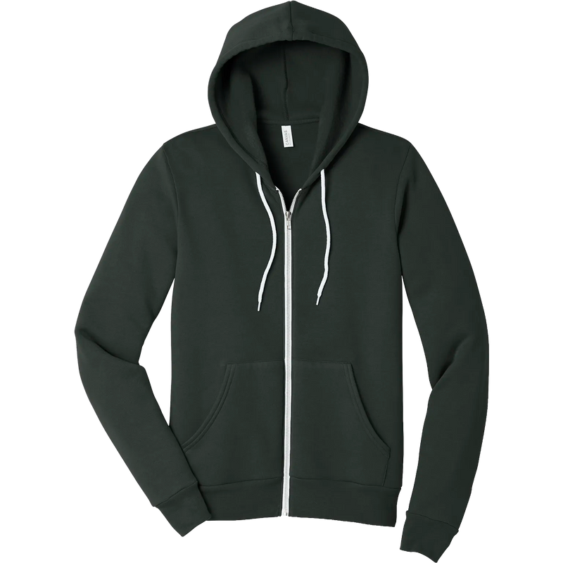 BELLA+CANVAS® Sponge Fleece Full-Zip Hoodie