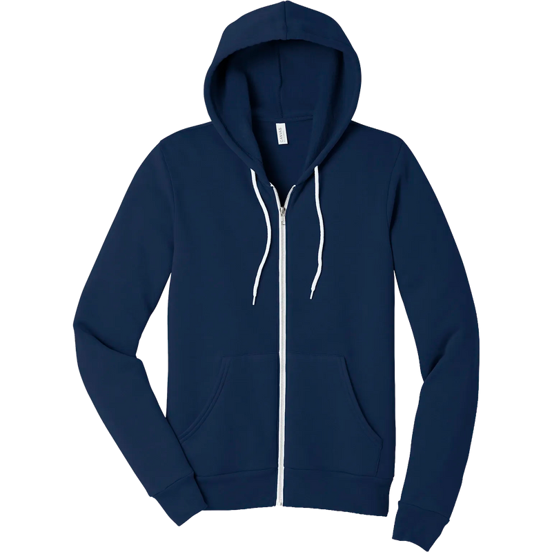BELLA+CANVAS® Sponge Fleece Full-Zip Hoodie