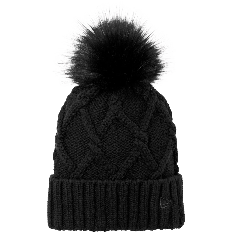 New Era ® Faux Fur Pom Beanie