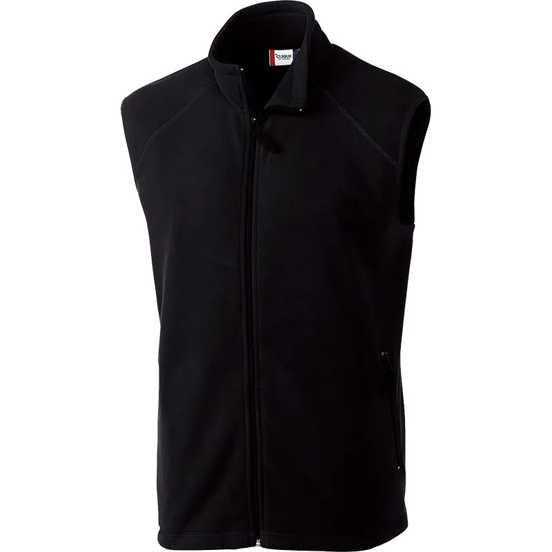 Clique Summit Performance Fleece Full Zip Vest