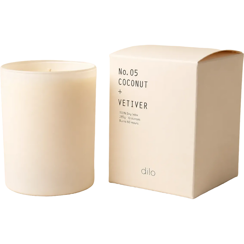 dilo home No. 05 Coconut + Vetiver- Shades Collection