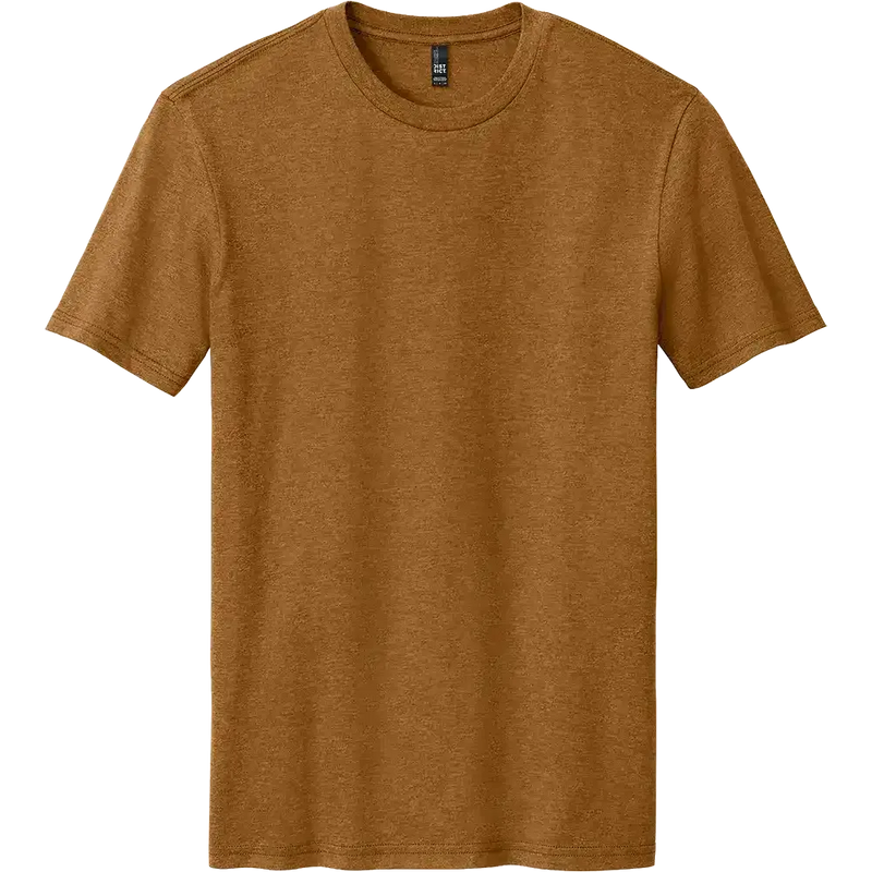 Brown t-shirt on a white background