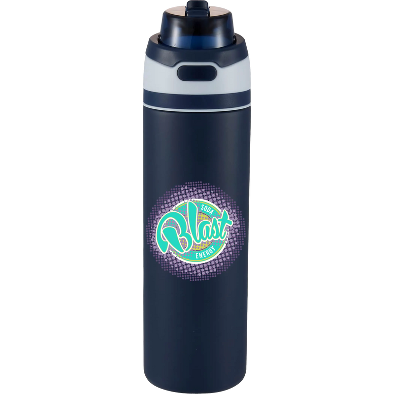 Elvin 28oz Recycled Stainless Flip Straw Bottle