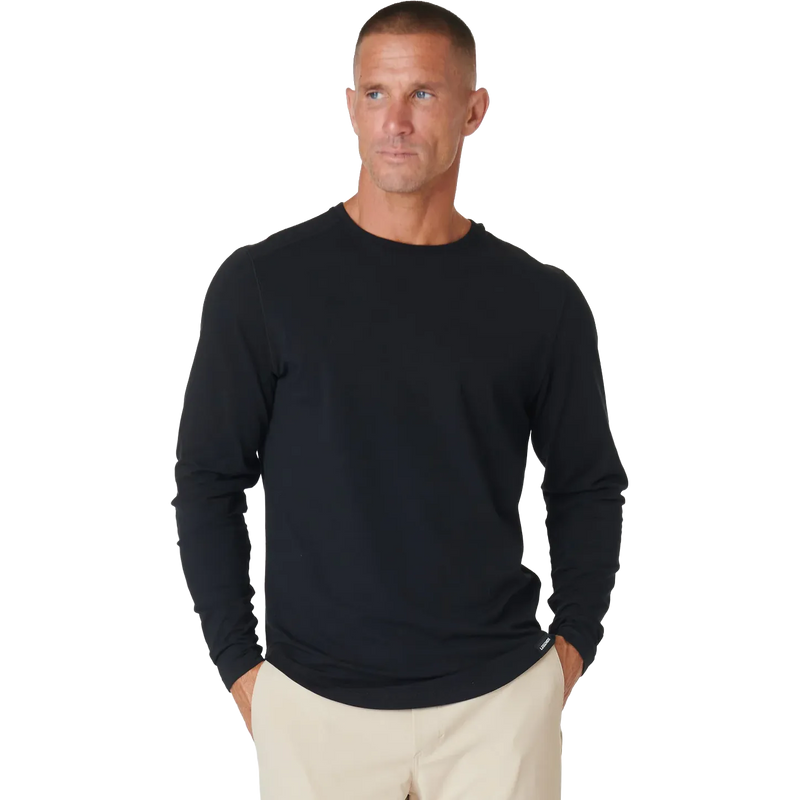 Legends Aviation Tee Curved Hem LS