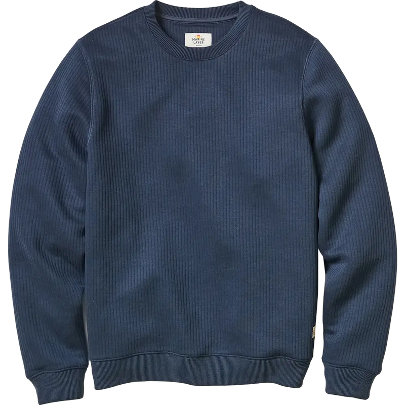 Marine Layer Corbet Quilted Crewneck