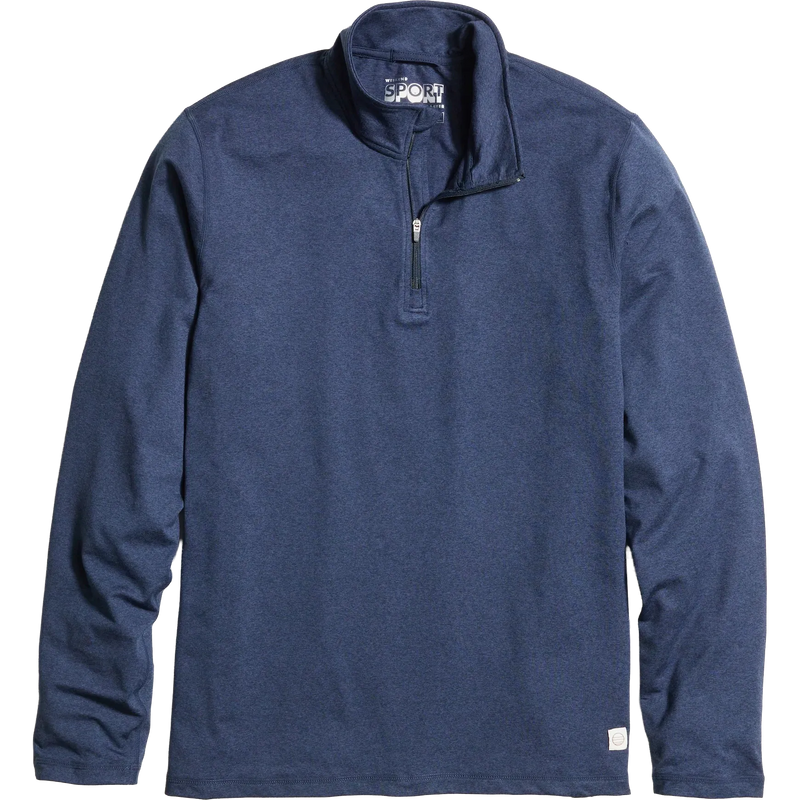 Marine Layer Re-Spun Sport Quarter Zip