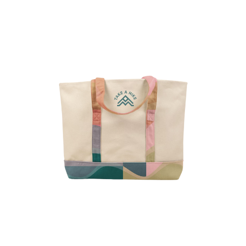 4cp Trim Morris Tote - Large Zippered