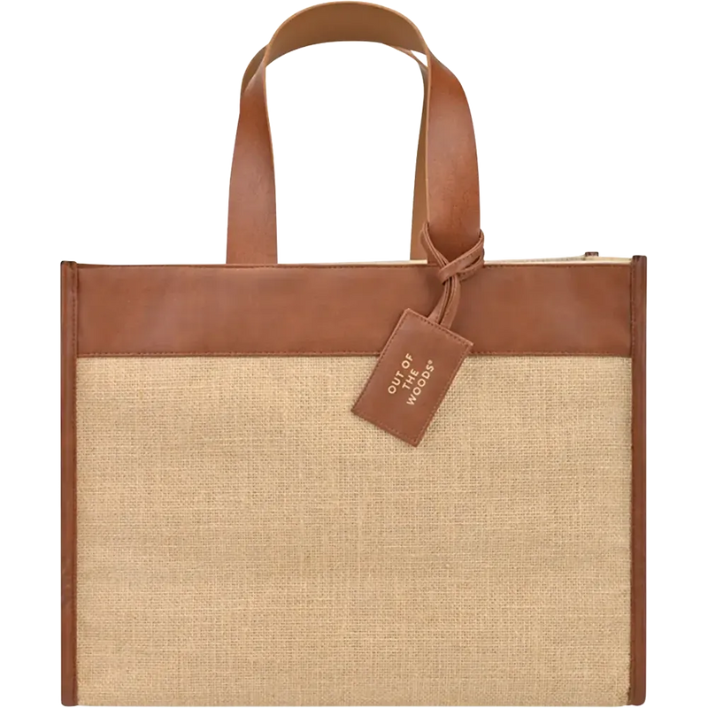 Out of the Woods® Jute Trim Box Tote