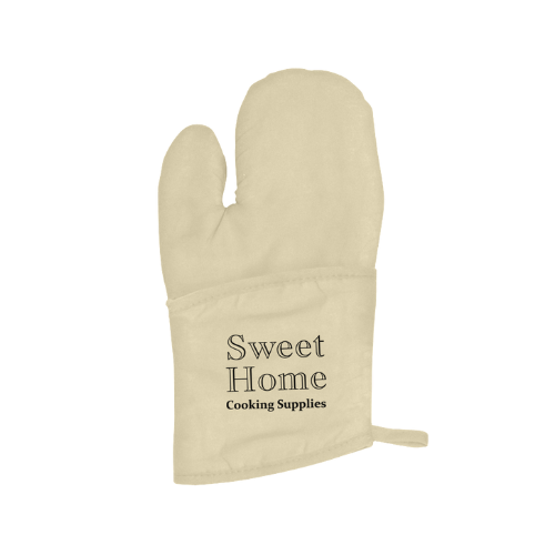 Quilted Cotton Canvas Oven Mitt