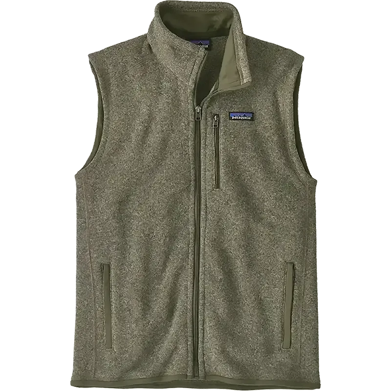 Patagonia Better Sweater full-zip fleece vest in River Rock Green