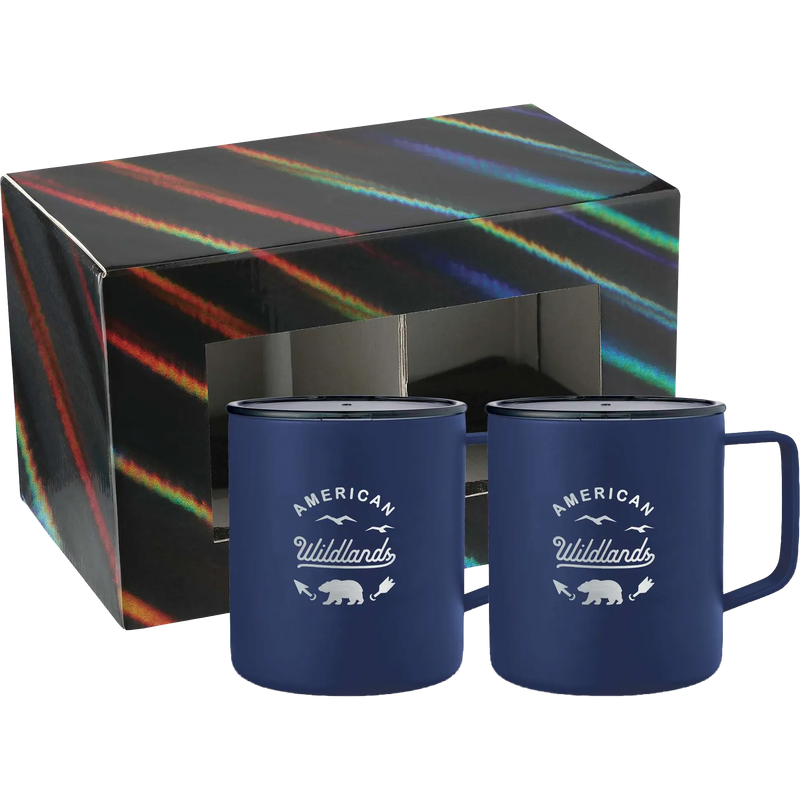 Rover Camp Mug 14oz 2 in 1 Gift Set