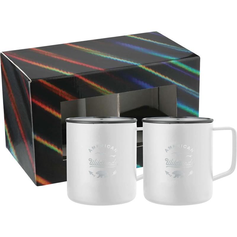 Rover Camp Mug 14oz 2 in 1 Gift Set