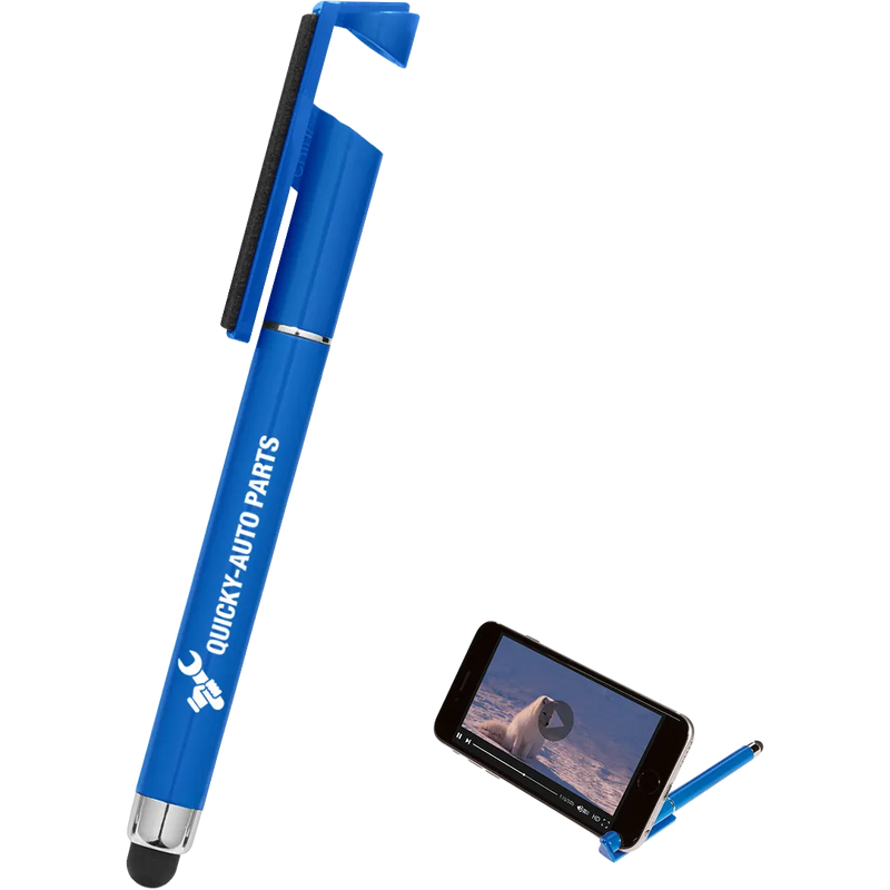 Stylus Pen with Phone Stand and Screen Cleaner