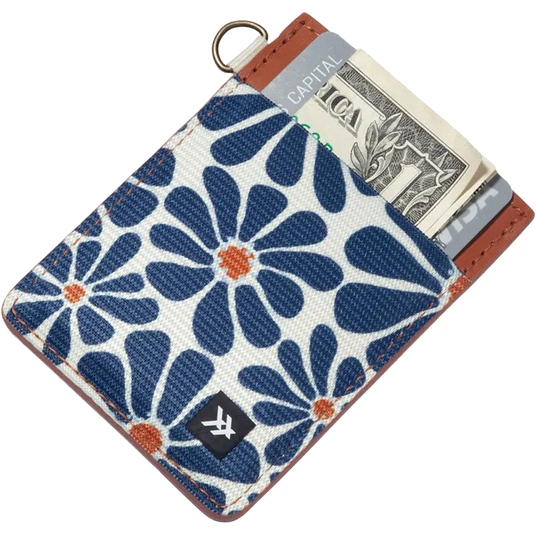 Thread Wallets Vertical Leather Wallet