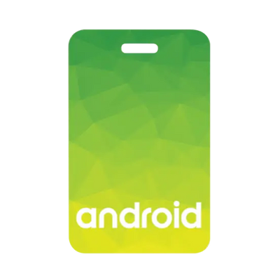 2 1/4" X 3 1/2" Plastic Identification Badge