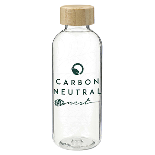 Sona RPET Reusable Bottle w/ FSC® 100% Bamboo Lid ﻿﻿﻿22oz