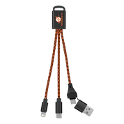 3-In-1 Braided Charging Buddy 2.0