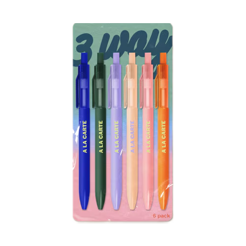 3-Way Pen 6-Pack