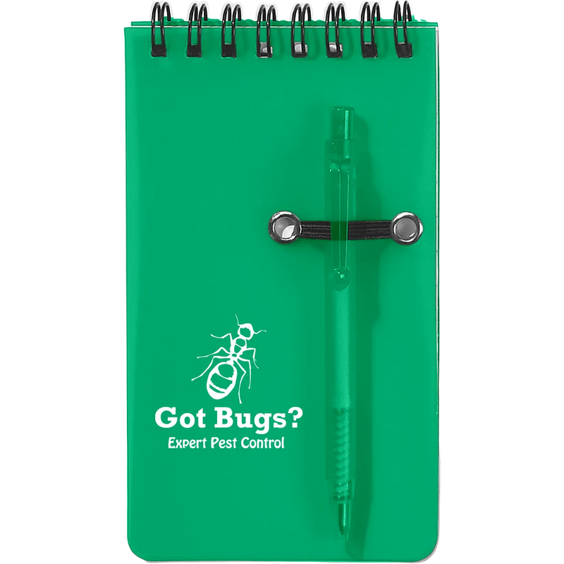 3" W x 5 ½" H Spiral Jotter and Pen
